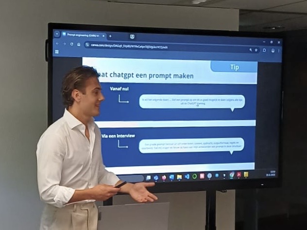 ChatGPT-training bij Gain Automation Technology